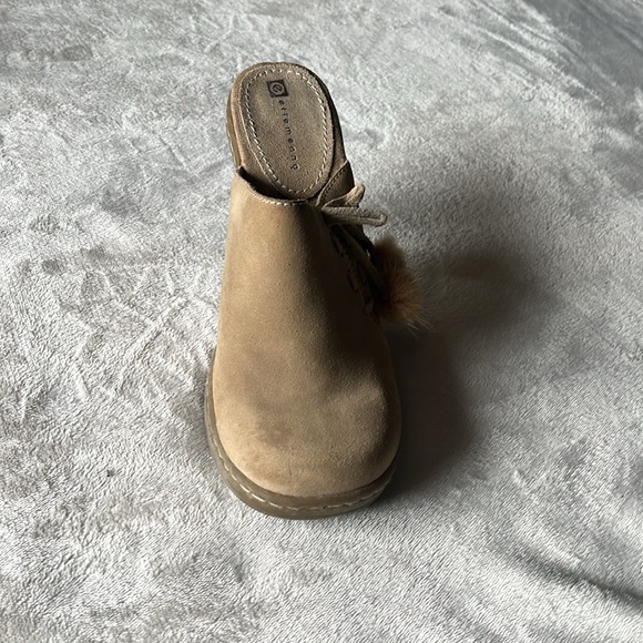 Women’s ellemenno leather slide on high heal. Size 8.5 - Picture 6 of 10